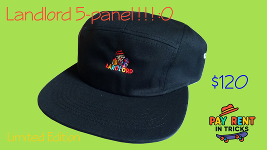 5-Panel Logo Cap